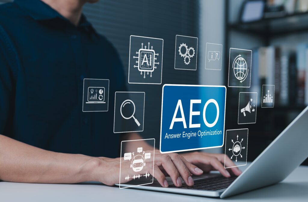 AEO, Content-Optimierung, um als Antworten angezeigt zu werden