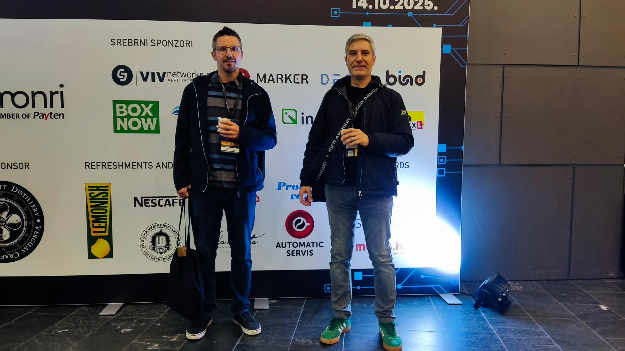 Martin i Dario na ecommerce konferenciji