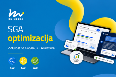 SGA optimizacija za vidljivost na Googleu i u AI alatima uz SEO, GEO i AEO pristup